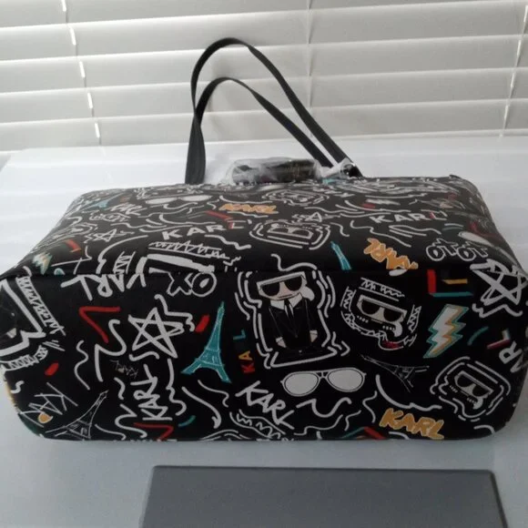 Karl Lagerfeld Paris Adele Tote With Coin Purse ( new) - Picture 2 of 9